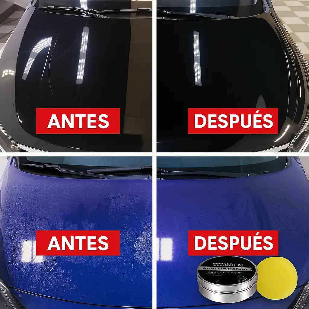 TitaniumCeramic™ | Cera Premium Alemana que restaura y Protege la pintura de tu Carro